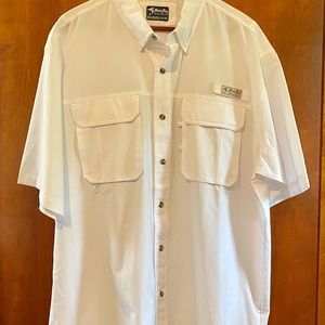 Bimini Bay Bimini Flats V Men's Short Sleeve Shirt Featuring BloodGuard Plus
